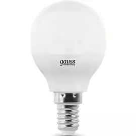 Лампа светодиодная Gauss 105101310 шар 9.5W 950lm 6500K E14 LED