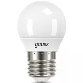 Лампа светодиодная Gauss 105102310 шар 9.5W 950lm 6500K E27 LED