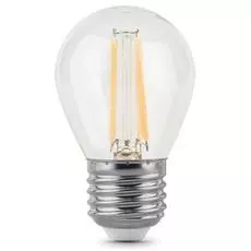Лампа светодиодная Gauss 105802107 LED Filament Шар E27 7W 550lm 2700K