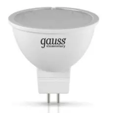 Лампа светодиодная Gauss 13517 LED Elementary MR16 GU5.3 7W 3000K 1/10/100