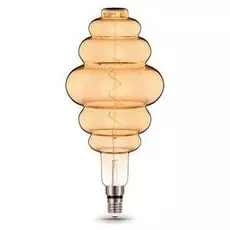 Лампа светодиодная Gauss 158802006 Led Vintage Filament Flexible BD200 6W E27 200*410mm Golden 2400K