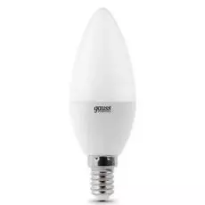 Лампа светодиодная Gauss 33110 LED Elementary Candle 10W E14 3000K 1/10/100