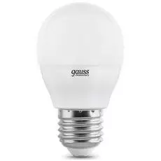 Лампа светодиодная Gauss 53228 LED Elementary Globe 8W E27 4100K 1/10/100