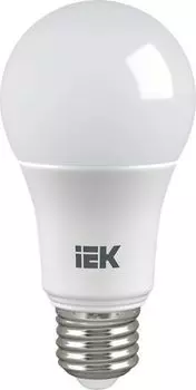 Лампа светодиодная IEK LLE-A60-08-12-24-40-E27 LED A60 груша 8Вт 12-24В 4000К E27 низковольтная