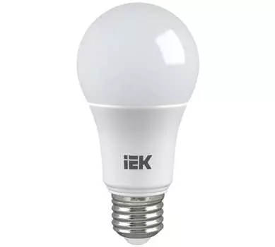 Лампа светодиодная IEK LLE-A60-7-230-40-E27 Eco 7Вт A60 шар грушевидная 4000К нейтр. бел. E27 633лм 230-240В