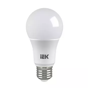Лампа светодиодная IEK LLE-A60-9-230-65-E27 ECO A60 9Вт грушевидная 230В 6500К E27