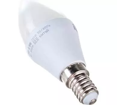 Лампа светодиодная IEK LLE-C35-5-230-30-E14 ECO C35 5Вт свеча 3000К тепл. бел. E14 450лм 230-240В