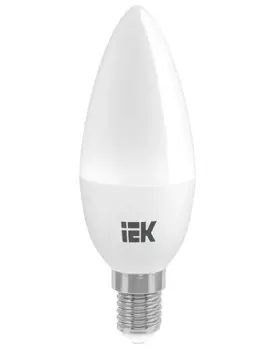 Лампа светодиодная IEK LLE-C35-7-230-30-E14 ECO C35 7Вт свеча 3000К E14 230В