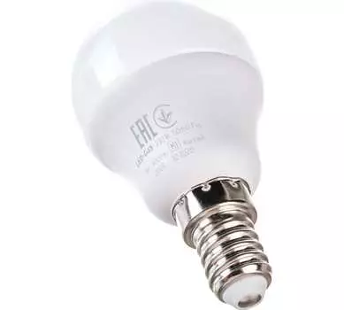 Лампа светодиодная IEK LLE-G45-7-230-40-E14 Eco G45 7Вт шар 4000К нейтр. бел. E14 630лм 230-240В