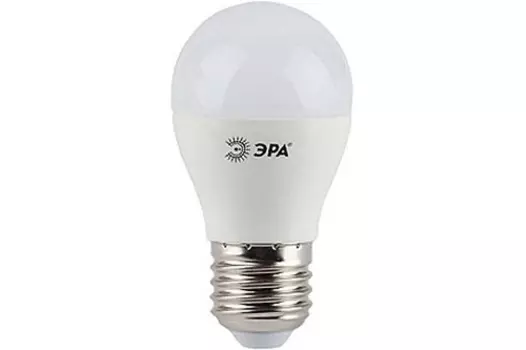 Лампа светодиодная ЭРА Б0020554 LED P45-7W-840-E27 (диод, шар, 7Вт, нейтр, E27)
