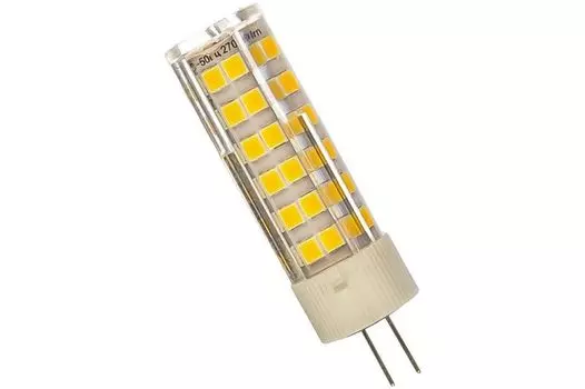 Лампа светодиодная ЭРА Б0027859 LED JC-7W-220V-CER-827-G4 (диод, капсула, 7Вт, тепл, G4)