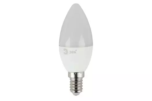 Лампа светодиодная ЭРА Б0027969 B35-9W-827-E14 (диод, свеча, 9Вт, тепл, E14)