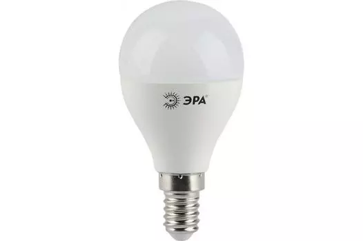 Лампа светодиодная ЭРА Б0029041 P45-9W-827-E14 (диод, шар, 9Вт, тепл, E14)