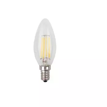 Лампа светодиодная ЭРА Б0046991 F-LED B35-9w-827-E14 (филамент, свеча, 9Вт, тепл, E14)