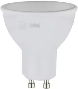 Лампа светодиодная ЭРА Б0049070 LED MR16-6W-860-GU10 (диод, софит, 6Вт, холод, GU10) (10/100/4800)