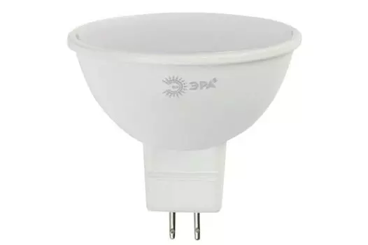 Лампа светодиодная ЭРА Б0049071 LED MR16-8W-860-GU5.3 (диод, софит, 8Вт, холод, GU5.3) (10/100/4200)