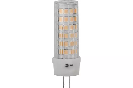 Лампа светодиодная ЭРА Б0049087 LED JC-5W-12V-CER-827-G4 (диод, капсула, 5Вт, тепл, G4) (20/500/21000)