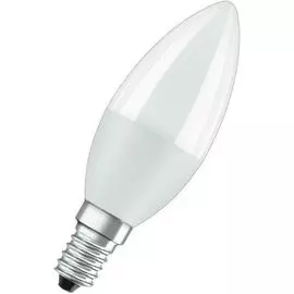 Лампа светодиодная LEDVANCE 4058075579125 LED Value LVCLB75 10SW/830 свеча матовая 3000К E14 800лм 230В 10х1 RU OSRAM