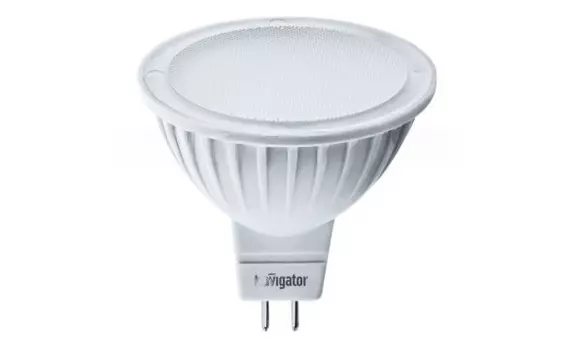 Лампа светодиодная Navigator NLL-MR16-6-230-3K-GU5.3-FR-SV (уп/20шт), Supervision, 6Вт, 176-264В, 3000К, 430лм, GU5.3, 50х48мм, рефлектор, матовая (80