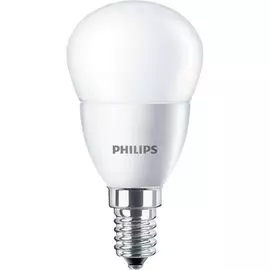 Лампа светодиодная Philips 929002971707 6W, 620lm, E14, 840, P45, матовая