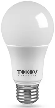 Лампа светодиодная TOKOV ELECTRIC TKE-A60-E27-12-3K 12Вт А60 3000К Е27 176-264В