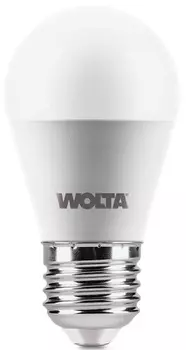 Лампа светодиодная WOLTA 25S45GL10E27 10Вт 4000K E27