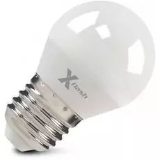 Лампа светодиодная X-flash 47536 XF-E27-G45-6.5W-2700K-230V Е27, 6,5 Вт, 2700 К, 220 В, 470 Лм, матовая колба - шар