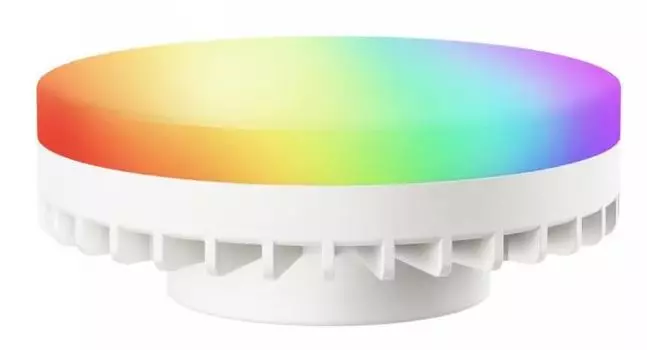 Лампа Яндекс YNDX-00556 умная, GX53, RGB, 806 Лм, Matter over Wi-Fi