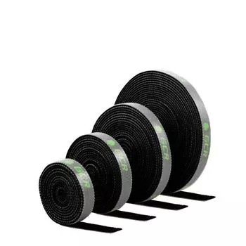 Лента GCR GCR-51415 липучка GCR, для стяжки, 3м, черная