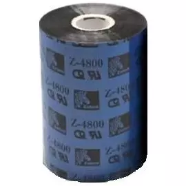 Лента красящая Zebra 04800BK06045 Смола 4800 Performance Resin Black 60 мм/450 м