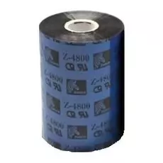 Лента красящая Zebra 04800BK11045 Смола 4800 Performance Resin Black 110 мм/450 м