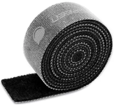 Лента-липучка UGREEN LP124 40356_ для стяжки кабелей, 20mm, 5 м, черная