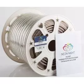 Лента NEON-NIGHT 142-704 LED 220 В, 6.5x17 мм, IP67, SMD 5730, 120 LED/m, цвет свечения теплый белый, 100 м