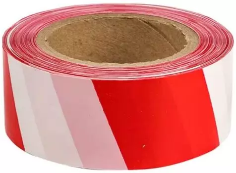 Лента оградительная EKF lo-50x200-bas ЛО "Красно-белая" 50х200 Basic