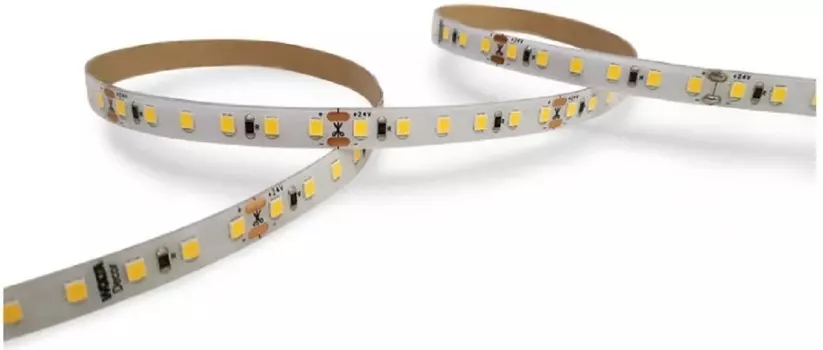 Лента светодиодная WOLTA Decor WLS2835-12W/3000/24S120-01 SMD2835 12Вт 3000К 24В IP65 120 led/m