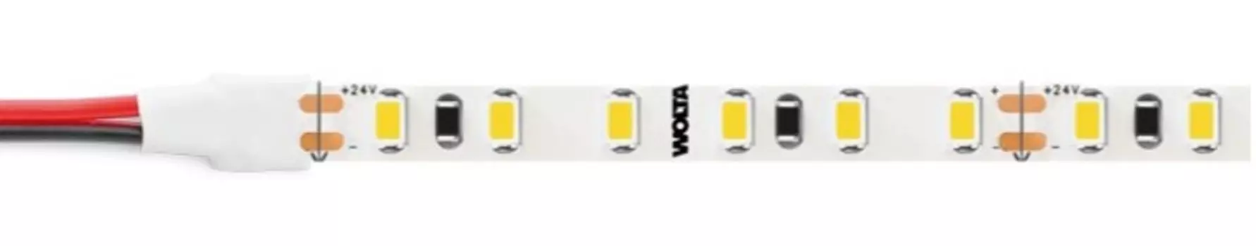 Лента светодиодная WOLTA WLS2835-10W/4000/24H120-03 SMD2835 10Вт 4000К 24В IP20 120 led/m