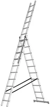 Лестница Rexant 12-5068 трехсекционная промышленная 3x10