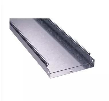 Лоток листовой неперфорированный DKC 3502312HDZ (ШxВxД) 150x50x3000 мм, сталь, горячеоцинкованная, "S5 Combitech" (уп/2 шт)