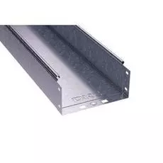 Лоток листовой неперфорированный DKC 35111 (ШxВxД) 100x100x2000 мм, толщ. 0,7 мм, сталь, оцинкованная по методу Сендзимира, "S5 Combitech"