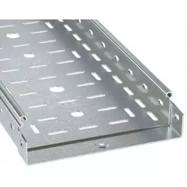 Лоток листовой перфорированный DKC 3525212HDZ 100х50 L2000 толщ. 1,2 мм, горячеоцинкованный, "S5 Combitech"