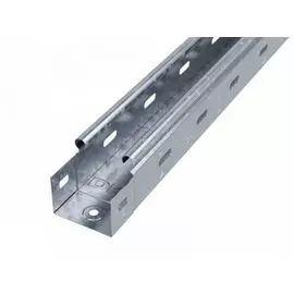 Лоток листовой перфорированный DKC 35260HDZ (ШxВxД) 50x50x3000 мм, сталь, горячеоцинкованная, "S5 Combitech" (уп/12 шт)