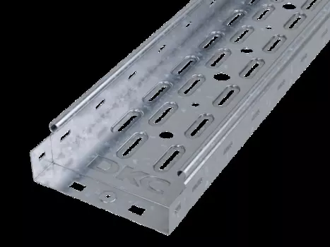 Лоток листовой перфорированный DKC 35262ZL (ШxВxД) 100x50x3000 мм, сталь, цинк-ламель, "S5 Combitech" (уп/8 шт)