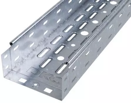 Лоток листовой перфорированный DKC 35303ZL (ШxВxД) 150x80x3000 мм, сталь, цинк-ламель, "S5 Combitech" (уп/8 шт)