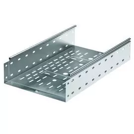 Лоток листовой перфорированный DKC 35306ZL (ШxВxД) 400x80x3000 мм, сталь, цинк-ламель, "S5 Combitech" (уп/4 шт)
