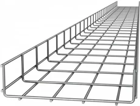 Лоток проволочный Lanmaster LAN-MTS33x33-4.0EZ 33х33мм, Ф4.0мм, оцинкованный, 3 метра