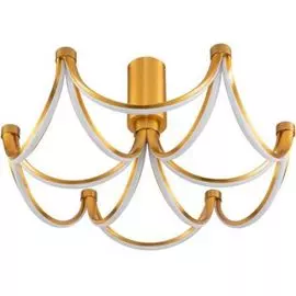 Люстра HIPER H814-6 LED 64W 3000K gold