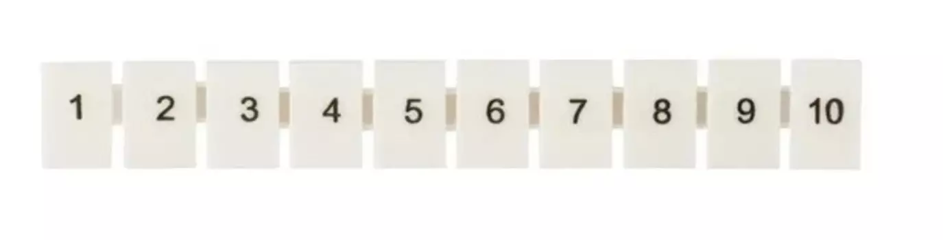 Маркер EKF zb-st-1.5-1-10 для JXB-ST 1,5 с нумерацией 1-10 (100 шт.)