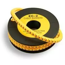Маркер на кабель Cabeus EC-2-8 д.7.4мм, цифра 8