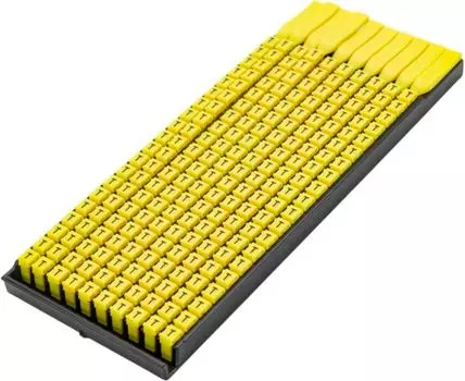 Маркер на кабель DKC MKCTS2 сечением 1,5-2,5мм символ „T”, "Mark" (уп/200 шт)