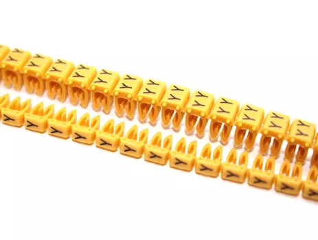 Маркер на кабель DKC MKCYS3 сечением 4-6мм символ „Y”, "Mark" (уп/160 шт)